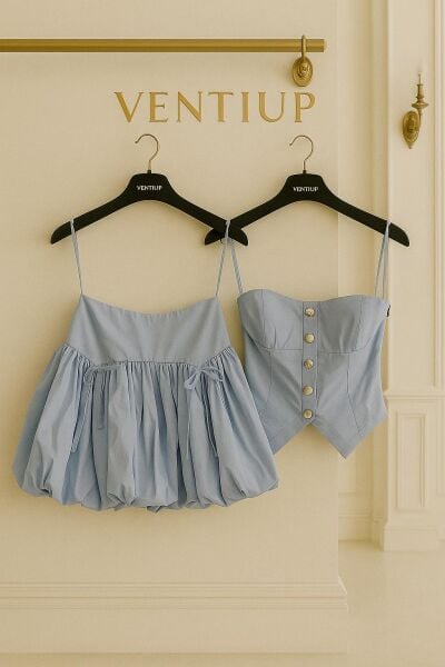 Luna Takım - Buz Mavisi